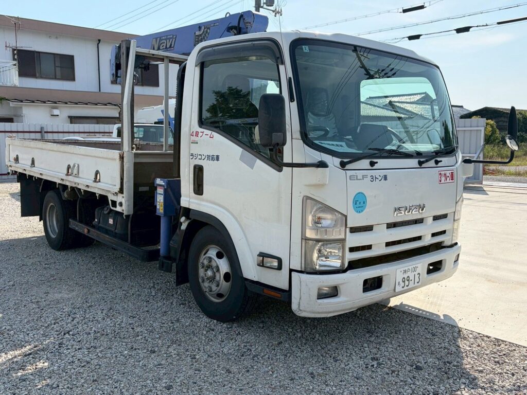 いすゞ エルフ クレーン付き